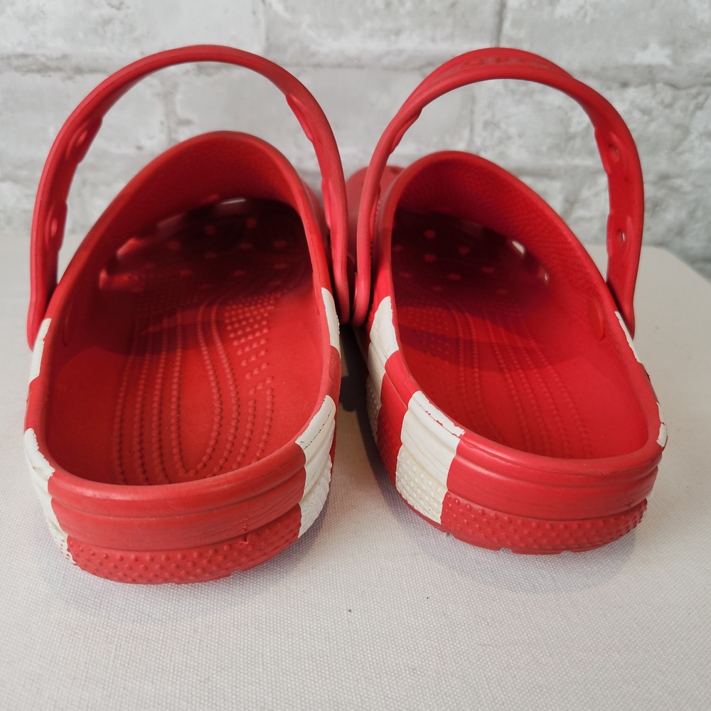 Crocs Clogs‎ Coca-Cola Classic Limited Edition Red White Casual Mens 8 Womens 10 - Picture 4 of 6